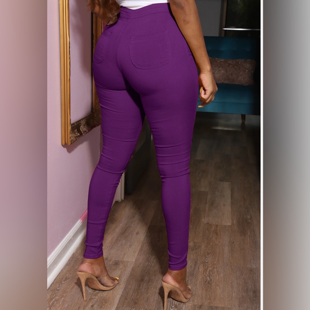 Zenana Stretch Color Pop Jeans Skinny Fit